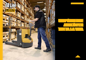 Пешеходна палетна количка Caterpillar NPP20QL