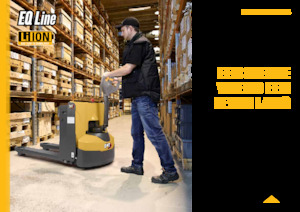 Пешеходна палетна количка Caterpillar NPP20QL