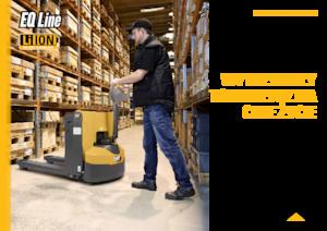 Пешеходна палетна количка Caterpillar NPP20QL