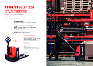 Пешеходна палетна количка Noblelift PT16L