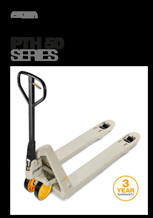 Пешеходна палетна количка Crown PTH 50