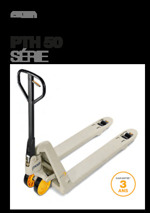 Пешеходна палетна количка Crown PTH 50