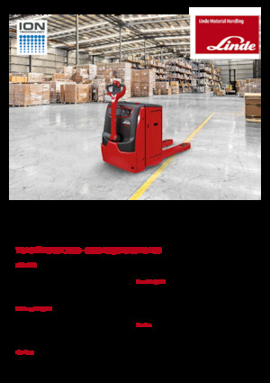 Пешеходна палетна количка Linde T25