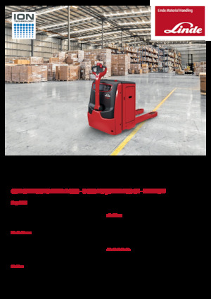 Пешеходна палетна количка Linde T25