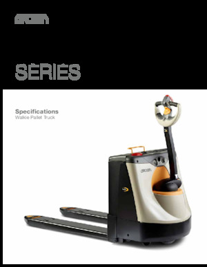 Пешеходна палетна количка Crown WP 3245