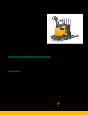 Пешеходна палетна количка Jungheinrich ECR 327