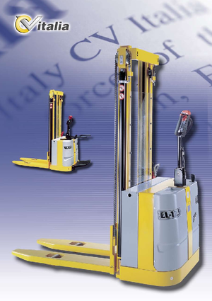 Палетни колички с платформа за повдигане на палети CVitalia EL 12.5-16 P