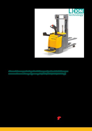 Палетни колички с платформа за повдигане на палети Jungheinrich ERC 212z