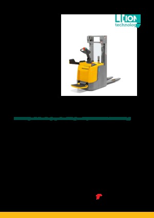 Палетни колички с платформа за повдигане на палети Jungheinrich ERC 214 