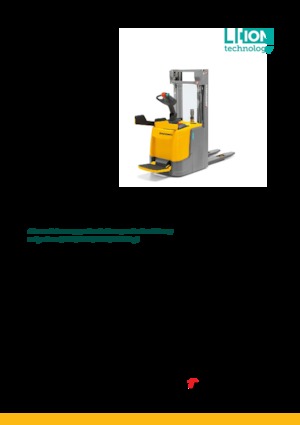 Палетни колички с платформа за повдигане на палети Jungheinrich ERC 214 