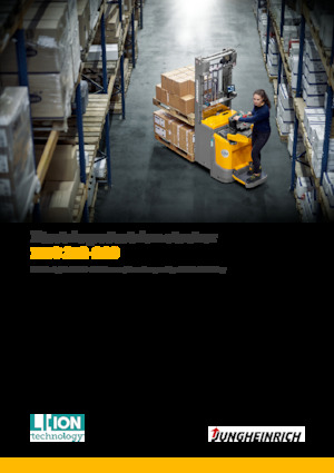 Палетни колички с платформа за повдигане на палети Jungheinrich ERC 220