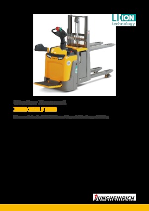 Палетни колички с платформа за повдигане на палети Jungheinrich ERD 120