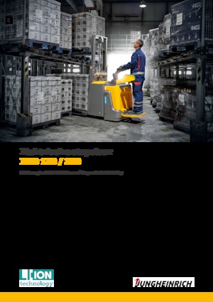 Палетни колички с платформа за повдигане на палети Jungheinrich ERD 120