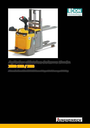 Палетни колички с платформа за повдигане на палети Jungheinrich ERD 220
