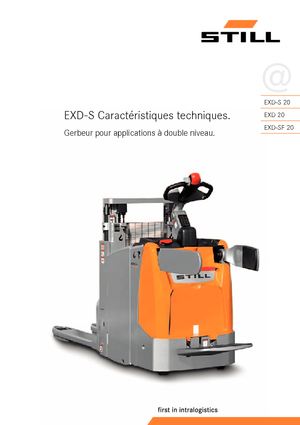 Уоки стакери Still EXD-SF 20