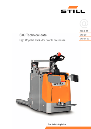 Уоки стакери Still EXD-SF 20