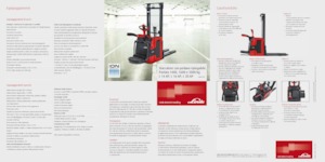 Уоки стакери Linde L14AP