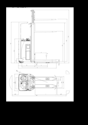 Палетни колички с платформа за повдигане на палети Actil Warehouse Trucks SA 1350