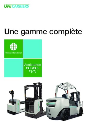 Палетните товарачи (седнал водач) UniCarriers Ergo XML