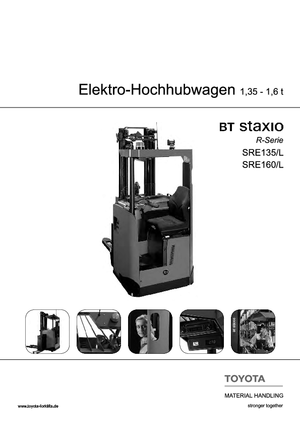 Палетните товарачи (седнал водач) BT Staxio SRE 135 