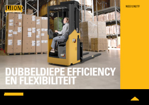 Палетните товарачи (седнал водач) Caterpillar NSS12N2TF