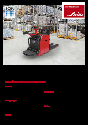 Палетни колички с платформа за повдигане на палети Linde D10AP 