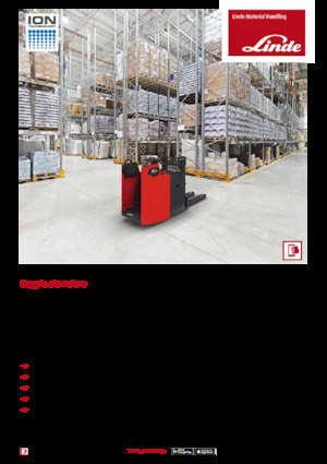 Палетни колички с платформа за повдигане на палети Linde D10FP