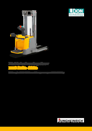 Палетни колички с платформа за повдигане на палети Jungheinrich ERC 212b