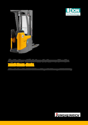 Палетни колички с платформа за повдигане на палети Jungheinrich ERC 214i