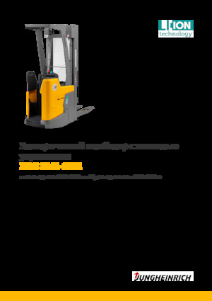 Палетни колички с платформа за повдигане на палети Jungheinrich ERC 214i