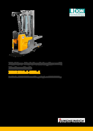 Палетни колички с платформа за повдигане на палети Jungheinrich ERC 214zi