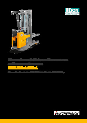 Палетни колички с платформа за повдигане на палети Jungheinrich ERC 214zi