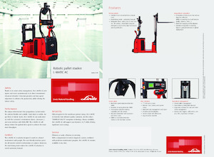 Палетни колички с платформа за повдигане на палети Linde L-MATIC AC