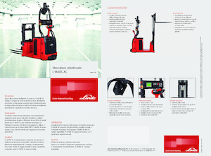 Палетни колички с платформа за повдигане на палети Linde L-MATIC AC