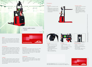 Палетни колички с платформа за повдигане на палети Linde L-MATIC