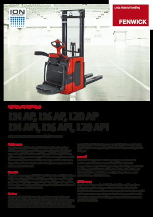 Уоки стакери Linde L16AP Std.