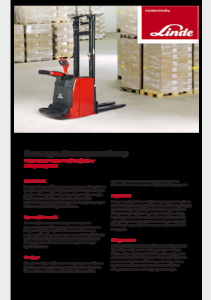 Уоки стакери Linde L16AP Std.