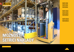 Палетни колички с платформа за повдигане на палети Caterpillar NSR20N2S