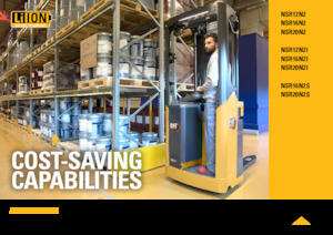 Палетни колички с платформа за повдигане на палети Caterpillar NSR20N2S