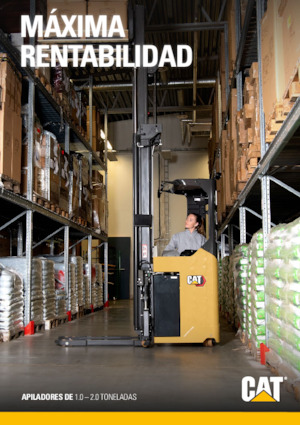 Палетни колички с платформа за повдигане на палети Caterpillar NSR20N2S