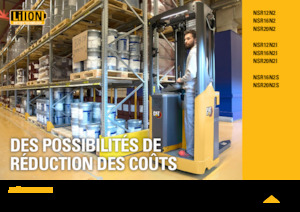 Палетни колички с платформа за повдигане на палети Caterpillar NSR20N2S