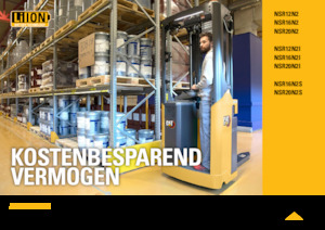 Палетни колички с платформа за повдигане на палети Caterpillar NSR20N2S