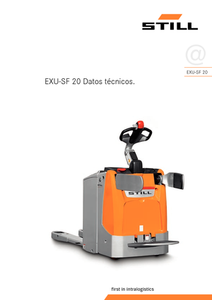 Пешеходна палетна количка Still EXU-SF 20