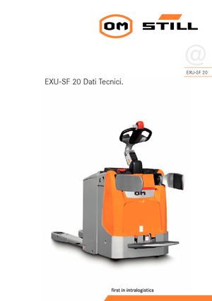 Пешеходна палетна количка Still EXU-SF 20