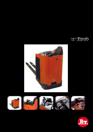 Колички за палети (седнал водач) BT LRE 300 