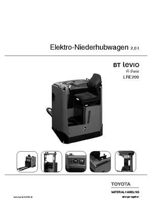 Колички за палети (седнал водач) BT LRE 200 