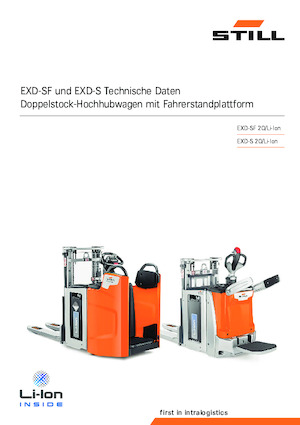 Уоки стакери Still EXD-SF 20