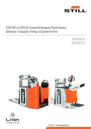 Уоки стакери Still EXD-SF 20