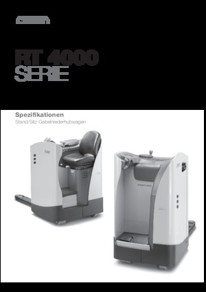 Палетни колички с платформа за управление като мотоциклет (седнал върху нея водач) Crown RT 4020-2.0