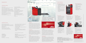 Палетни колички с платформа за управление като мотоциклет (седнал върху нея водач) Linde T25SP 